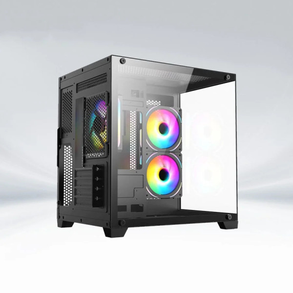 VỎ CASE COOLERPLUS X34B BLACK (KHÔNG FAN)