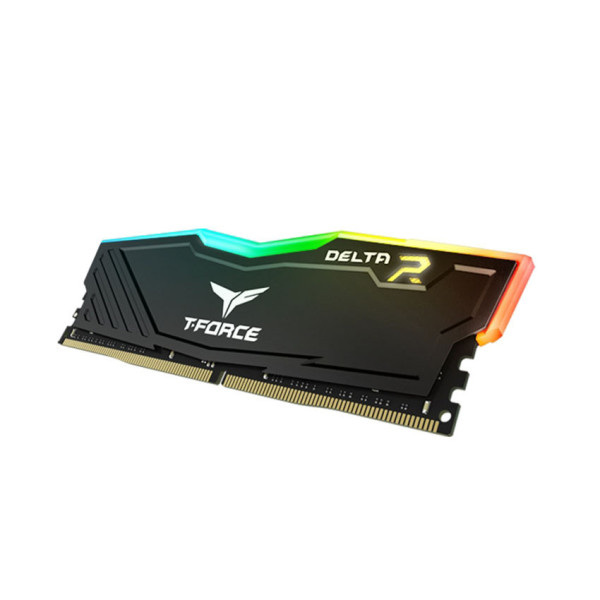 RAM TEAMGROUP DELTA RGB 16GB DDR4 3200MHZ BLACK (TF3D416G3200HC16F01)