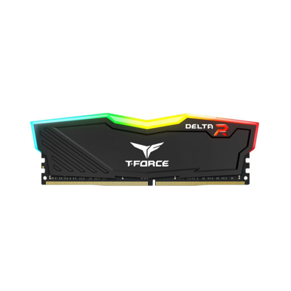RAM TEAMGROUP DELTA RGB 16GB DDR4 3200MHZ BLACK (TF3D416G3200HC16F01)