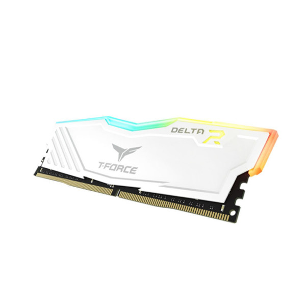 RAM TEAMGROUP DELTA RGB 16GB DDR4 3200MHz WHITE (TF4D416G3200HC16F01)