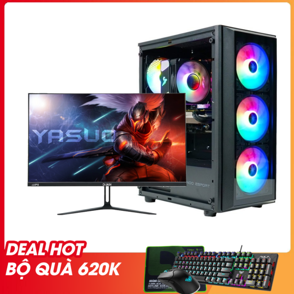 Core I5 13400F | RTX 2060 Super 8G |Ram 16G | NVME 512G |  Màn 24 inch (Wifi / Bluetooth) 