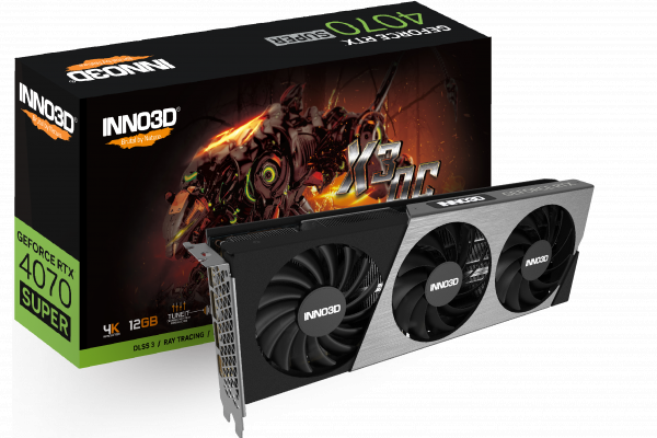 VGA INNO3D RTX 4070 SUPER 12GB X3 OC DDR6X