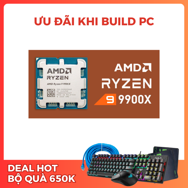 AMD Ryzen 9 9900X Tray (4.4 GHz Boost 5.6 GHz | 12 Cores / 24 Threads | 64 MB Cache | AM5) 