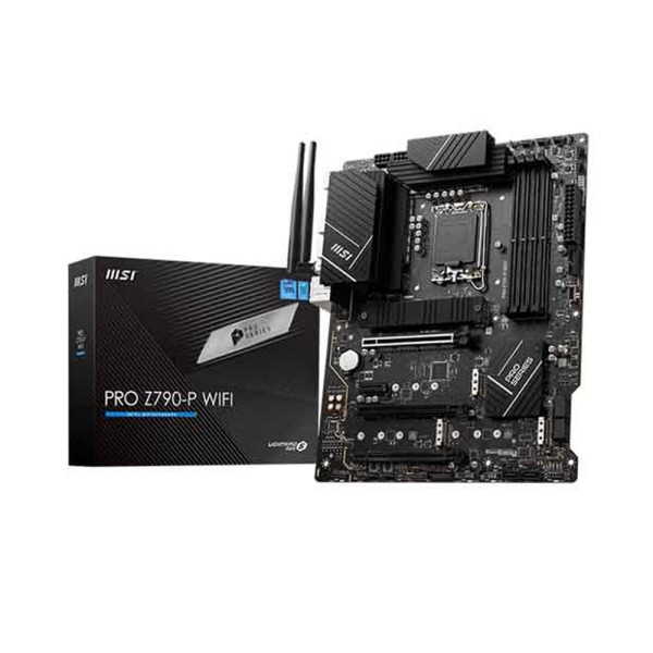 MAIN MSI PRO Z790-P DDR5 WIFI 6E +BLUETOOTH (INTEL Z790, SOCKET 1700, ATX, 4 KHE RAM DDR5) NK - BH 24 TH