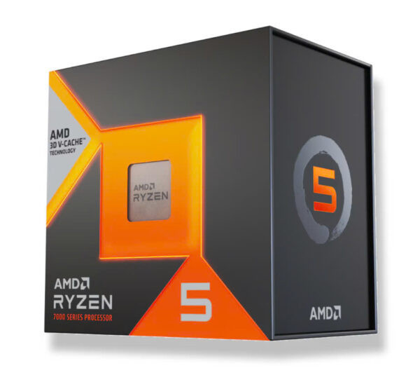 CPU AMD RYZEN 5 7600X3D BOX (UP TO 4.7 GHZ, 102MB CACHE, 6 NHÂN 12 LUỒNG, AM5)