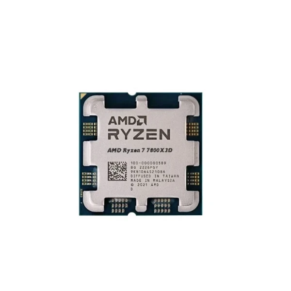 CPU AMD RYZEN 7 7800X3D TRAY (AMD AM5/4.2 GHZ BOOST 5.0 GHZ/8 CORES/16 THREADS/96 MB CACHE/PCIE 5.0)