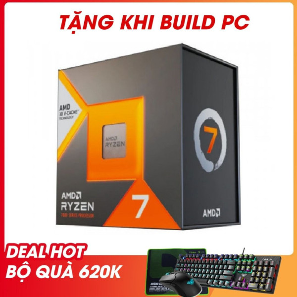 CPU AMD RYZEN 7 7800X3D TRAY (AMD AM5/4.2 GHZ BOOST 5.0 GHZ/8 CORES/16 THREADS/96 MB CACHE/PCIE 5.0)