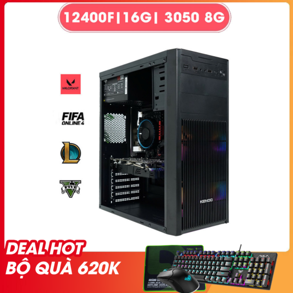CORE I5 12400F | RAM 16G | RTX 3050 8G | Nvme 256G 