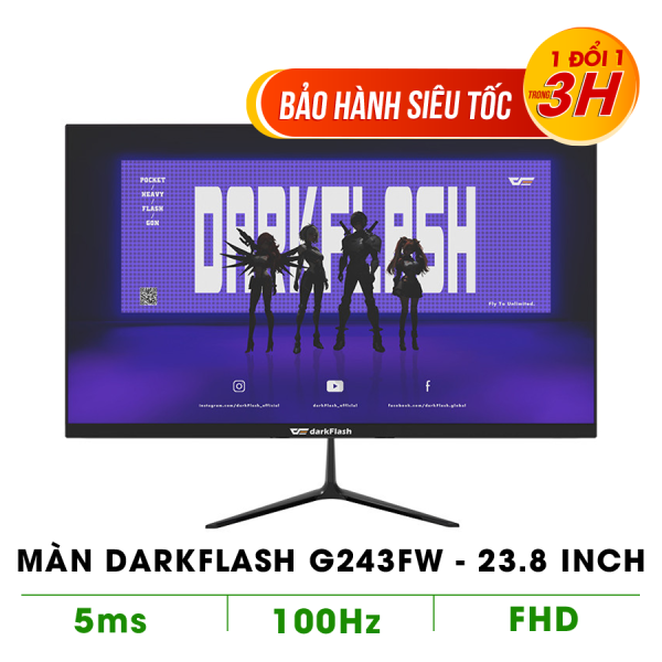 MÀN HÌNH DARKFLASH G243FW (23.8 INCH/FHD/IPS/100HZ)