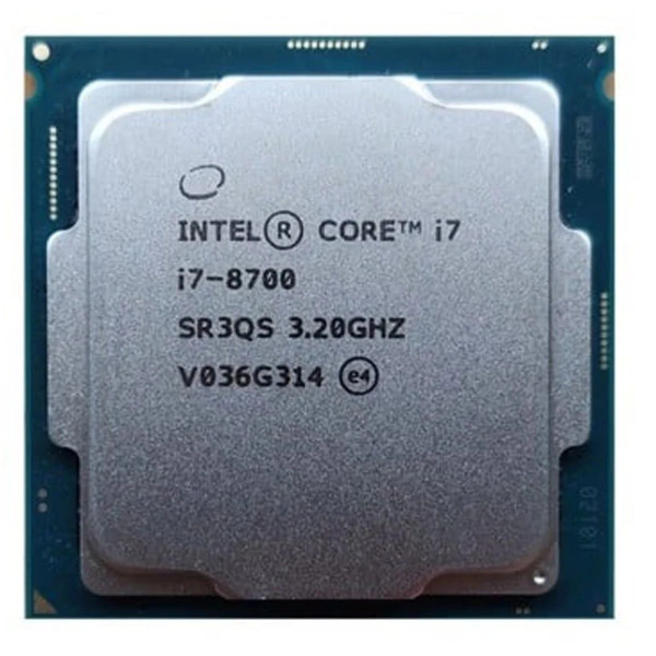 CPU INTEL CORE I7 8700 (4.60GHZ, 12M, 6 CORES 12 THREADS) TRAY (CHƯA GỒM FAN)