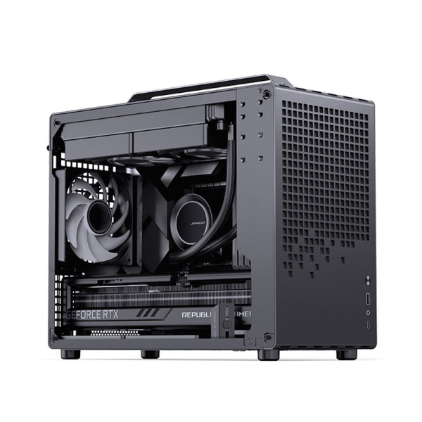 VỎ CASE JONSBO Z20 BLACK (Mini MATX, Màu Đen)