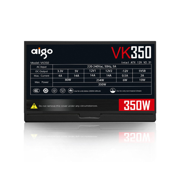 Nguồn Máy Tính AIGO VK350 - 350W (Màu Đen)