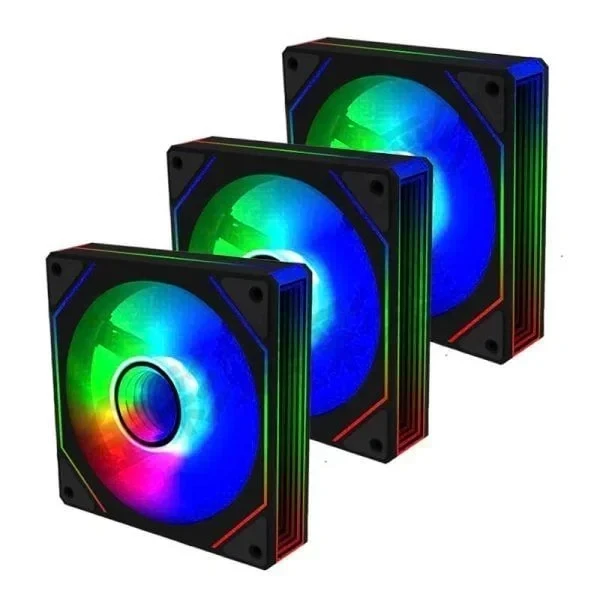 FAN LED RGB TOMATO M5 BLACK | LEOPARD S1 AUTO BLACK (CẮM NGUỒN TRỰC TIẾP)