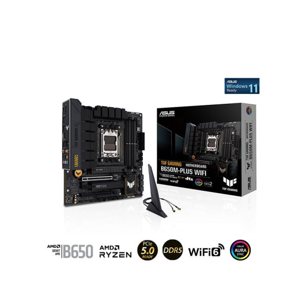 Mainboard ASUS TUF GAMING B650M-PLUS WIFI (AMD/AM5 Ryzen 7000 /4xDDR5 /Max 128GB)