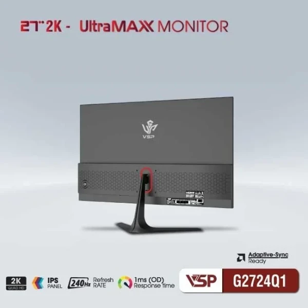 MÀN HÌNH VSP 2K G2724Q1 - IPS - 27 inch - 240Hz