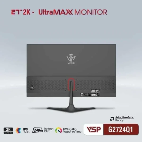 MÀN HÌNH VSP 2K G2724Q1 - IPS - 27 inch - 240Hz