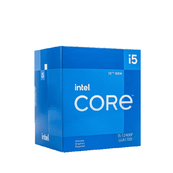  Cpu Intel Core I5-12400F (Up To 4.40GHz, 6 Nhân 12 Luồng,18MB Cache, Socket 1700, Alder Lake)Tray