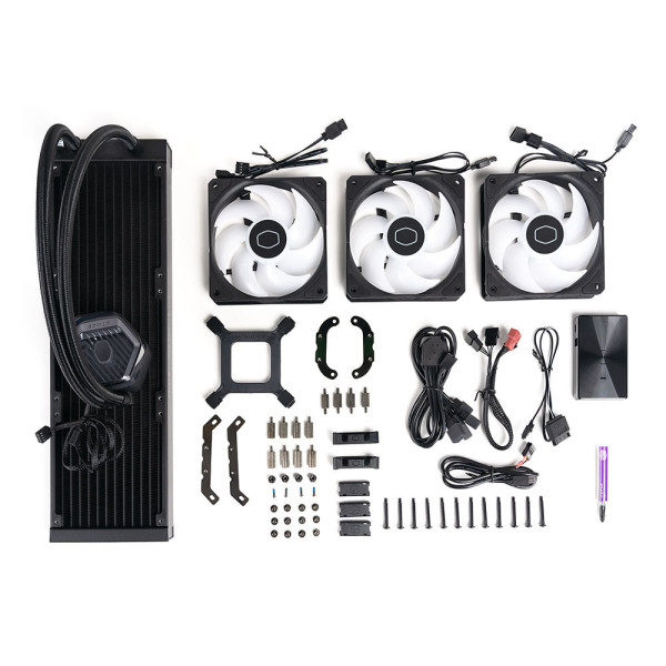 TẢN NHIỆT AIO COOLER MASTER MASTERLIQUID 360 ATMOS ARGB BLACK
