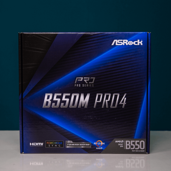 MAIN ASROCK B550M PRO4 (AMD B550, SOCKET AM4, M-ATX, 4 KHE RAM DDR4)