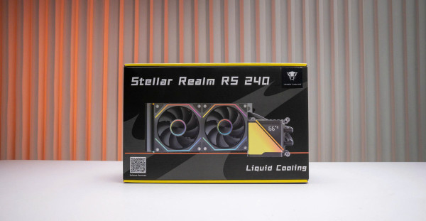 TẢN NHIỆT NƯỚC LEOPARD STELLAR REALM RAD 240 AGRB DIGITAL BLACK (MÀN HÌNH HIỂN THỊ NHIỆT ĐỘ)