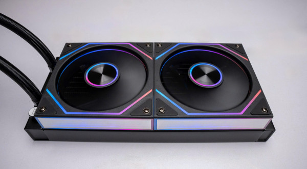 TẢN NHIỆT NƯỚC LEOPARD STELLAR REALM RAD 240 AGRB DIGITAL BLACK (MÀN HÌNH HIỂN THỊ NHIỆT ĐỘ)