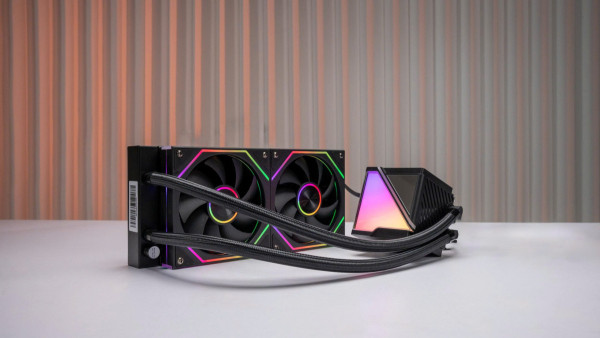 TẢN NHIỆT NƯỚC LEOPARD STELLAR REALM RAD 240 AGRB DIGITAL BLACK (MÀN HÌNH HIỂN THỊ NHIỆT ĐỘ)