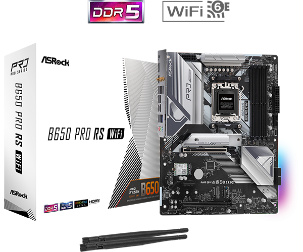 MAIN ASROCK B650 PRO RS WIFI DDR5 - BH HLC 36TH