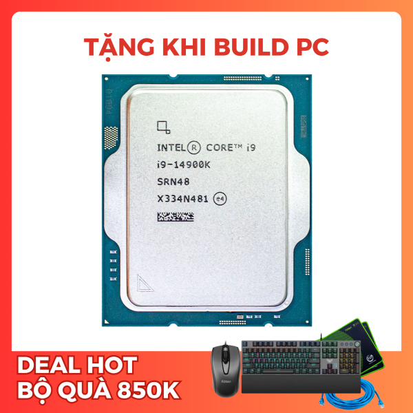 CPU Intel Core I9 14900K  Tray(UP TO 6.0 GHZ, 24 Nhân 32 Luồng, 36MB Cache, Socket 1700, Alder Lake)