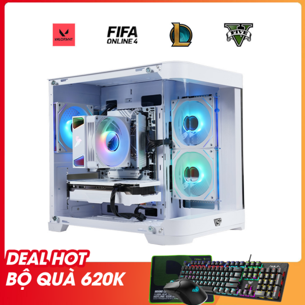 CORE I5 13400F | RAM 16G | NVME 512G | RTX 3060 12G FULL TRẮNG 