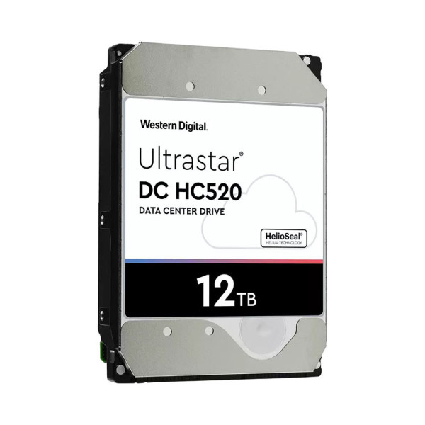 Ổ cứng HDD WD Enterprise Ultrastar DC HC520 12TB/3.5inch/7200rpm/Sata/256MB - HUH721212ALE604