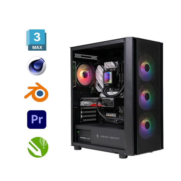 PC Đồ Họa Core I7 14700KF| RAM DDR5 32G | NVME 1TB | RTX 5080 16G