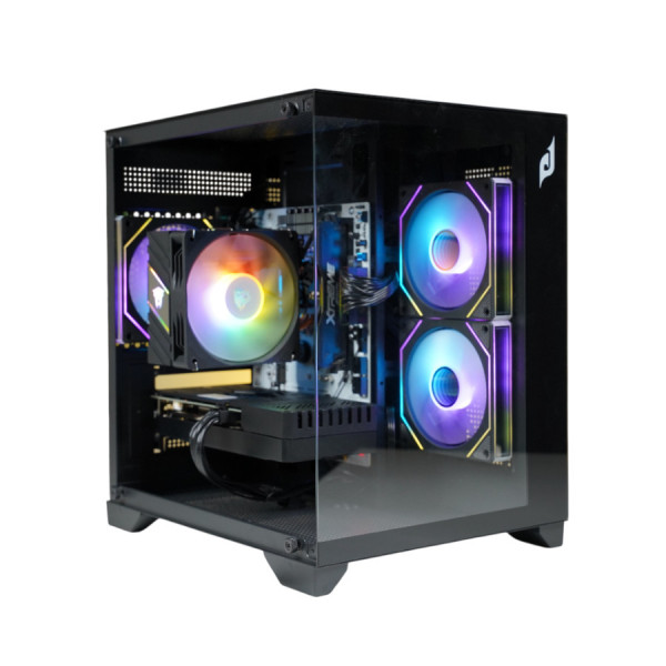 VỎ CASE E-DRA ECS1503 RESCUE BLACK (M-ATX/KHÔNG FAN)