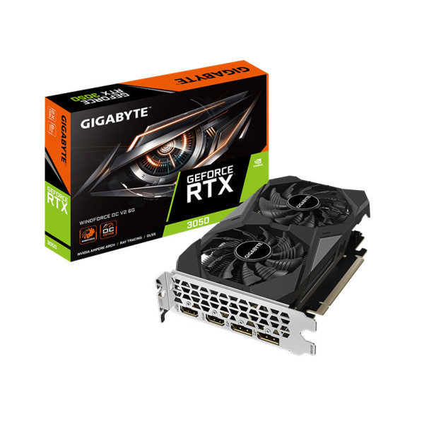 VGA GIGABYTE WINFORCE RTX 3050 6GB OC V2 DDR6