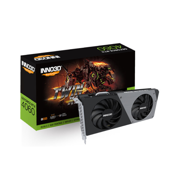 VGA INNO3D GEFORCE RTX 4060 TWIN X2 8GB DDR6 - BH HLC 36TH
