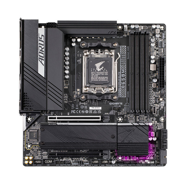 MAIN GIGABYTE B650M AORUS ELITE DDR5 (AMD SOCKET AM5/ M-ATX/ 4 KHE RAM) - BH HLC 36TH