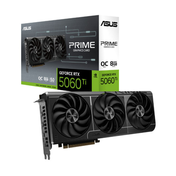 VGA ASUS PRIME RTX 5060 TI 8GB OC GDDR7