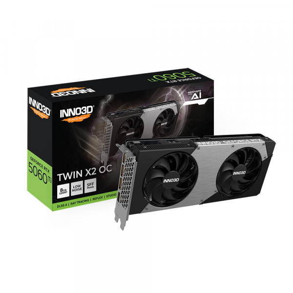 VGA INNO3D GEFORCE RTX 5060 TI 8GB TWIN X2 GDDR7 OC