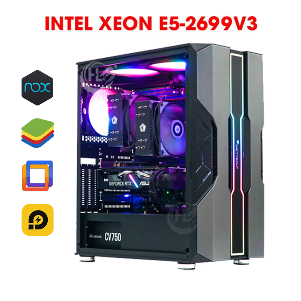 Dual Xeon 2699v3 | Ram 64G | GTX 1060 6G| NVMe 512G