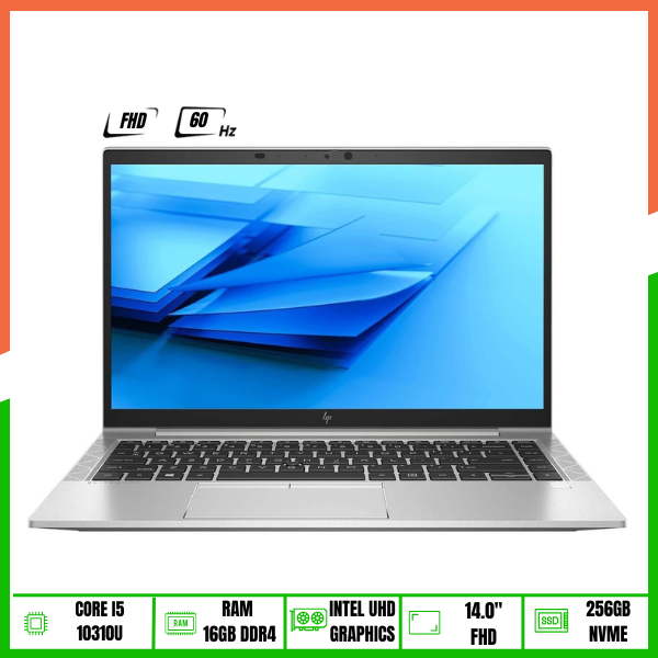 HP ELITEBOOK 840G7 I5 10310U RAM 16G SSD 256GB MÀN 14FHD(TH)