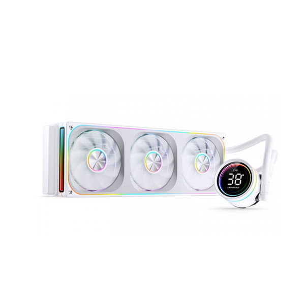 TẢN NHIỆT NƯỚC AIO JONSBO TH-360 ARGB WHITE (HIỂN THỊ NHIỆT ĐỘ)