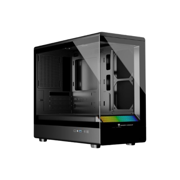 VỎ CASE JUNGLE LEOPARD MS-01 BLACK - No Fan (Micro ATX/ Màu Đen)