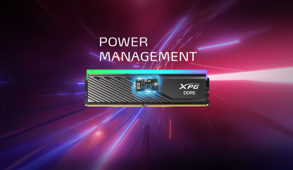 RAM ADATA XPG LANCER BLADE RGB DDR5 16GB 6000MHZ BLACK (AX5U6000C3016G-SLABRBK)