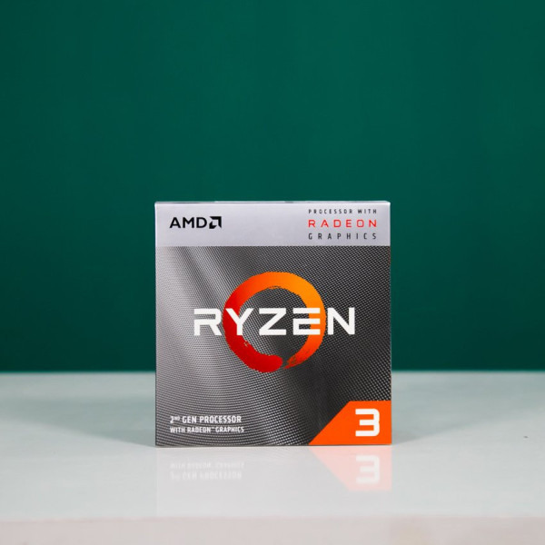 CPU AMD RYZEN 3 3200G (3.6GHZ TURBO UP TO 4.0GHZ, 4 NHÂN 4 LUỒNG, 4MB CACHE, RADEON VEGA 8, 65W) BOX- SOCKET AMD AM4