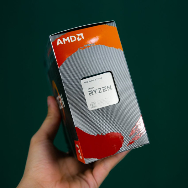 CPU AMD RYZEN 3 3200G (3.6GHZ TURBO UP TO 4.0GHZ, 4 NHÂN 4 LUỒNG, 4MB CACHE, RADEON VEGA 8, 65W) BOX- SOCKET AMD AM4