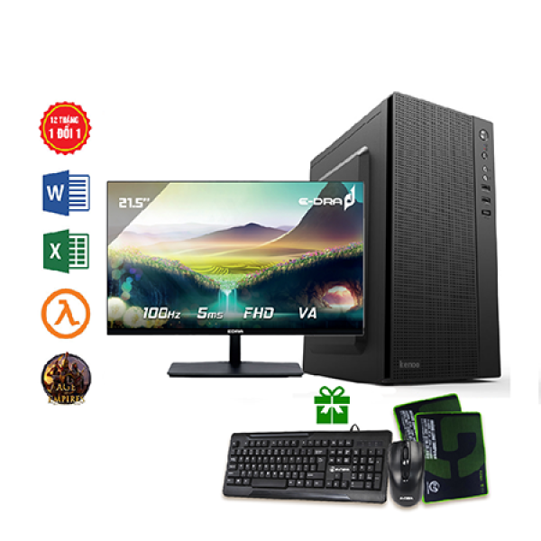 AMD Ryzen 3 3200G  | Ram 8G | SSD 250G | Màn 22 Inch