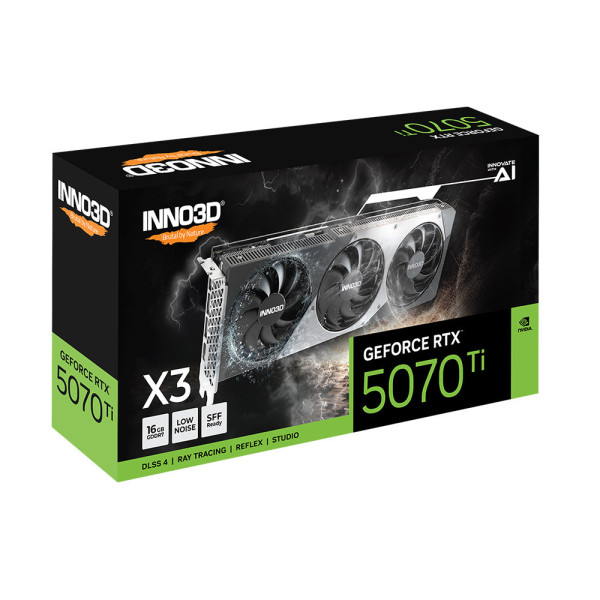 VGA INNO3D GEFORCE RTX 5070 TI X3 16GB GDDR7