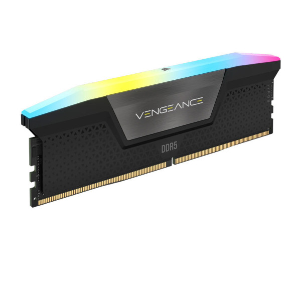 KIT RAM CORSAIR VENGEANCE RGB 64GB (2x32GB) DDR5 6000Mhz (CMH64GX5M2B6000C38)