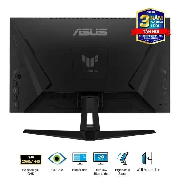 MÀN HÌNH ASUS TUF GAMING VG27AQ5A (27 INCH/ FAST IPS/ 2K/ 210HZ/ 0.3MS)
