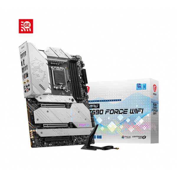 MAIN MSI MPG Z690 FORCE WIFI (INTEL Z690, SOCKET 1700, ATX, 4 KHE RAM DDR5) - BH 24TH