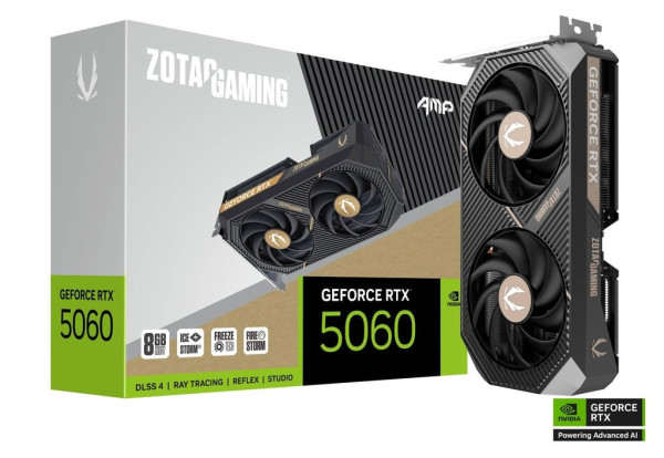 Card màn hình ZOTAC GAMING GeForce RTX 5060 8GB AMP